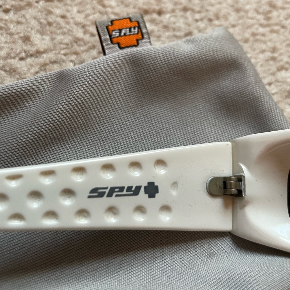 SPY White Sunglasses with Gray Accents - Picture 4 of 4